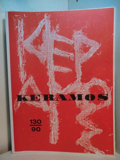 Meinz, Manfred:  Keramos. Zeitschrift der Gesellschaft der Keramikfreunde. Heft 130, Oktober 1990 