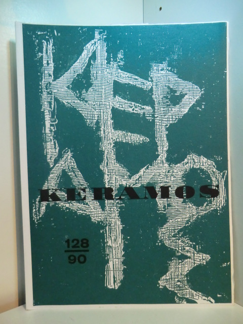 Meinz, Manfred:  Keramos. Zeitschrift der Gesellschaft der Keramikfreunde. Heft 128, April 1990 