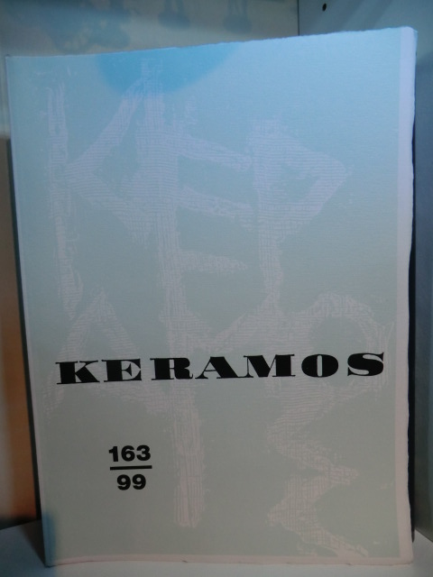 Meinz, Manfred:  Keramos. Zeitschrift der Gesellschaft der Keramikfreunde. Heft 163, Januar 1999 