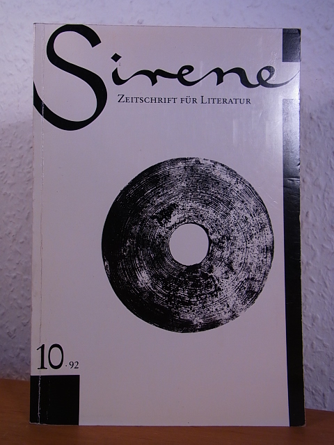Estran, Chantal (Hrsg.):  Sirene. Zeitschrift für Literatur. 5. Jahrgang, Heft Nr. 10, Oktober 1992 