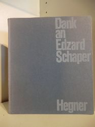 Max Wehrli  Dank an Edzard Schaper 