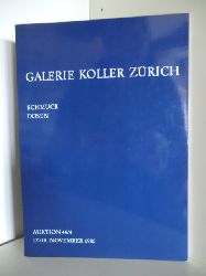 Sachbearbeiterteam  Galerie Koller Zrich. Auktion 44/4 17./18. November 1980 
