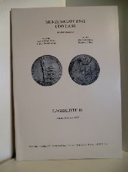 Auktionskatalog:  Mnzenhandlung Udo Gans. Lagerliste 46. 1997 