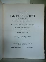 De la Succession de M. Perkins  Collection Perkins. Catalogue des Tableaux Anciens. Par les Grands Maitres des Ecoles Hollandaise, Flamanda, Anglaise et Italienne. 