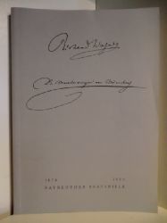 Herausgegeben von Wolfgang Wagner  Richard Wagner. Die Meistersinger von Nrnberg. Progammheft 1 