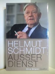 Schmidt, Helmut  Ausser Dienst. Eine Bilanz (originalverschweites Exemplar) 