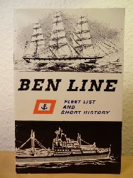 Somner, Graeme:  Ben Line. Fleet List and Short History 