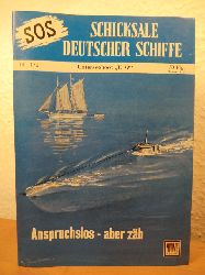 Janssen, Jens - Redaktion Jochen Brennecke. Unter Mitwirkung von Vizeadmiral a.D. Kurt C. Hoffmann  SOS - Schicksale deutscher Schiffe. Nr. 172: Unterseeboot "U 77". Anspruchslos - aber zh 