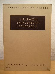 Bach, Johann Sebastian  Brandenburg Concerto No. 3. G Major - Sol Mayor 