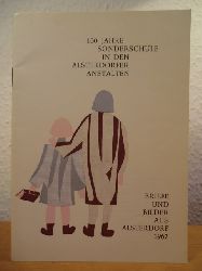 Jensen, Julius (Hrsg.)  100 Jahre Sonderschule in den Alsterdorfer Anstalten. Briefe und Bilder aus Alsterdorf 1967 - Sonderheft 