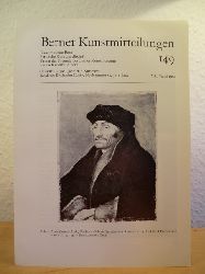 Kuthy, Dr. Sandor (Redaktor)  Berner Kunstmitteilungen. Nr. 149, Mrz / April 1974 