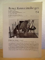 Kuthy, Dr. Sandor (Redaktor)  Berner Kunstmitteilungen. Nr. 154, Oktober / Dezember 1974 