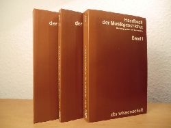 Adler, Guido (Hrsg.):  Handbuch der Musikgeschichte Band 1 bis Band 3 (vollstndig) 