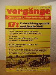 Hirschauer, Gerd / Borries, Dr. Achim von (Redaktion):  Vorgnge. Zeitschrift fr Gesellschaftspolitik. Nr. 17, 14. Jahrgang 1975 (Heft 5). Titel: Entwicklungspolitik und Dritte Welt 
