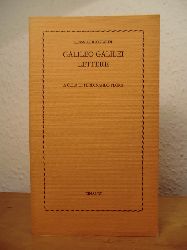 Galilei, Galileo - a cura di Ferdinando Flora:  Lettere 