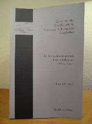 Im Auftrag der Gesellschaft herausgegeben von Detlev Kraack:  Zeitschrift der Gesellschaft fr Schleswig-Holsteinische Geschichte. Band 132, Jahrgang 2007 