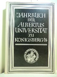 Gttinger Arbeitskreis:  Jahrbuch der Albertus-Universitt zu Knigsberg / Preuen. Band 15, Jahrgang 1965 