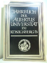 Gttinger Arbeitskreis:  Jahrbuch der Albertus-Universitt zu Knigsberg / Preuen. Band 18, Jahrgang 1968 