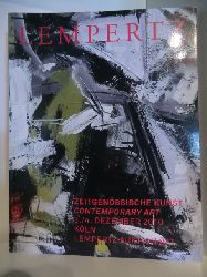 Auktionshaus Lempertz:  Zeitgenssische Kunst / Contemporary Art. Auktion Nr. 971 am 3. und 4. Dezember 2010 