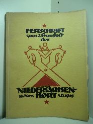 Mertens, Kurt (Vorwort):  Festschrift zum 2. Baufest des Niedersachsenhort, 14. November 1925 
