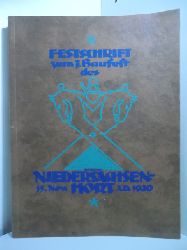 Mertens, Kurt (Vorwort):  Festschrift zum 7. Baufest des Niedersachsenhort, 15. November 1930 