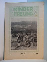 Die Falken (Hrsg.):  Zeitschrift Der Kinderfreund. Heft 6, Juni 1949 