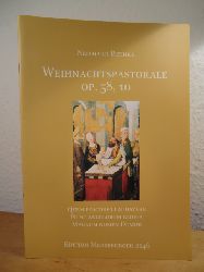 Bethke, Neithard:  Ludi Organi - Musikalisches Reisetagebuch. Teil III - Nr. 10: Weihnachtspastorale fr Violoncello (Bratsche) und Orgel (oder anderes Tasteninstrument). Op. 58 / Nr. 10. Edition Merseburger 2146 