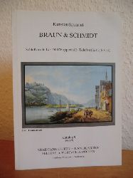 Kunstantiquariat Braun & Schmidt:  Katalog 9 (1986 / 1987). Stadtansichten, Landkarten, seltene und wertvolle Bcher (Anhang: Gru aus - Postkarten) 