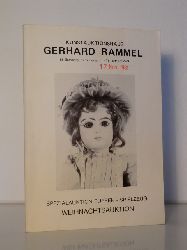 Kunstauktionshaus Gerhard Rammel:  Spezialauktion Puppen, Spielzeug. Weihnachtsauktion am 17.11.1981 