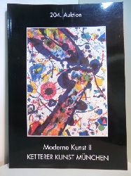 Auktionshaus Ketterer:  Moderne Kunst II. 204. Auktion am 30. Mai 1995 