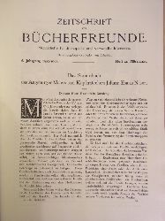 Boesch, Hans:  Das Stammbuch des Augsburger Malers und Kupferstechers Johann Esaias Nilson. Fotokopie aus Zeitschrift der Bcherfreunde 