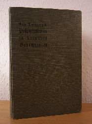 Lomberg, August:  Prparationen zu deutschen Gedichten. Band 2: Goethe und Schiller. Nach herbatischen Grundstzen ausgearbeitet 