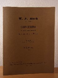 Bach, Wilhelm Friedemann and Hans Brandts Buys:  Wilhelm Friedemann Bach. Concerto  due Cembali Concertati in F major - in F dur. 2 Pianos. H. Brandt Buys (Urrtext). Edition Schott No. 10159 