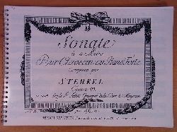 Sterkel, Johann Franz Xaver:  Johann Franz Xaver Sterkel. Sonate  4 mains pour clavecin ou piano forte. Opus 23 (ca. 1786). Musica Repartita Facsimile Reprint Volume 79 