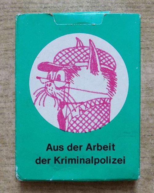 Wendler, Waldi  Aus der Arbeit der Kriminalpolizei - Lehrquartett für Kinder ab 10 Jahre. 