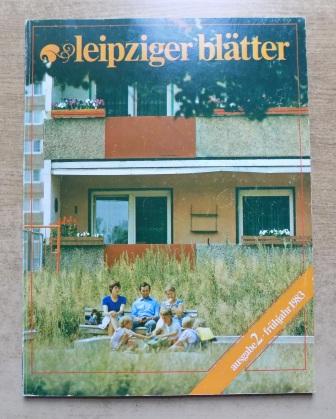  Leipziger Blätter - Frühjahr 1983. 