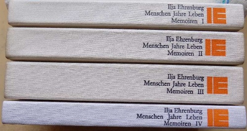 Ehrenburg, Ilja  Menschen - Jahre - Leben - Memoiren. 