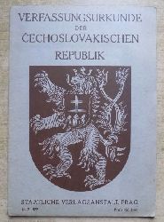   Verfassungsurkunde der Cechoslovakischen Republik. 