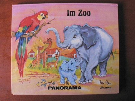 Luce-Andre Lagarde (Illustr.)  Im Zoo. Ein Pop-up-Bilderbuch 