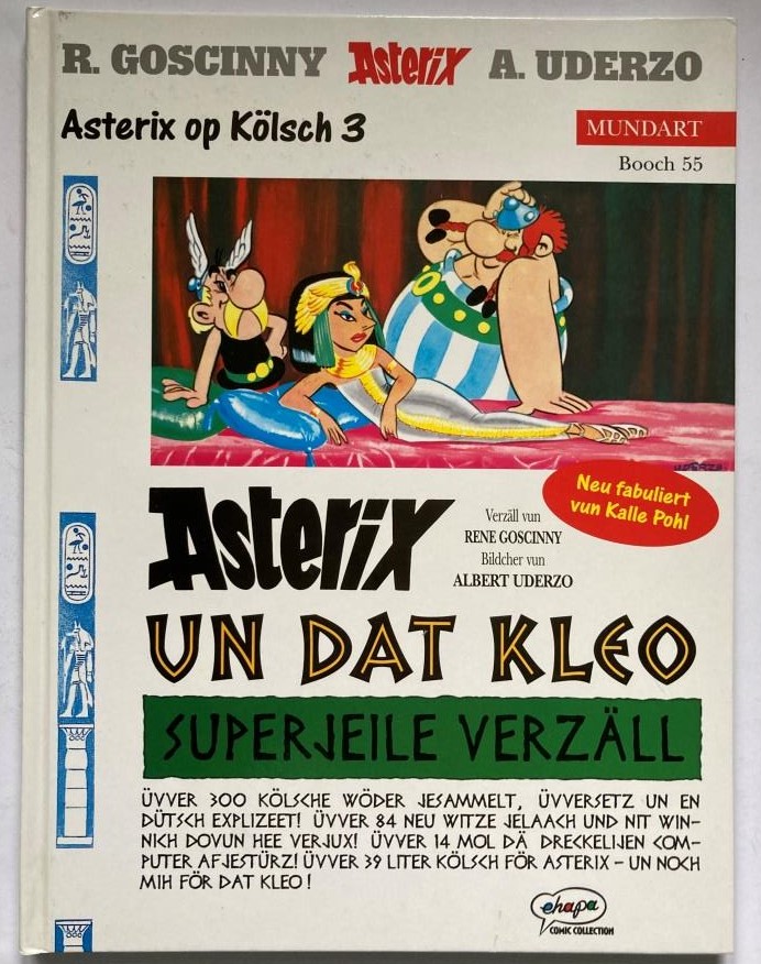 Goscinny, René/Uderzo, Albert  Asterix Mundart Kölsch III - Asterix un dat Cleo (Booch 55) 