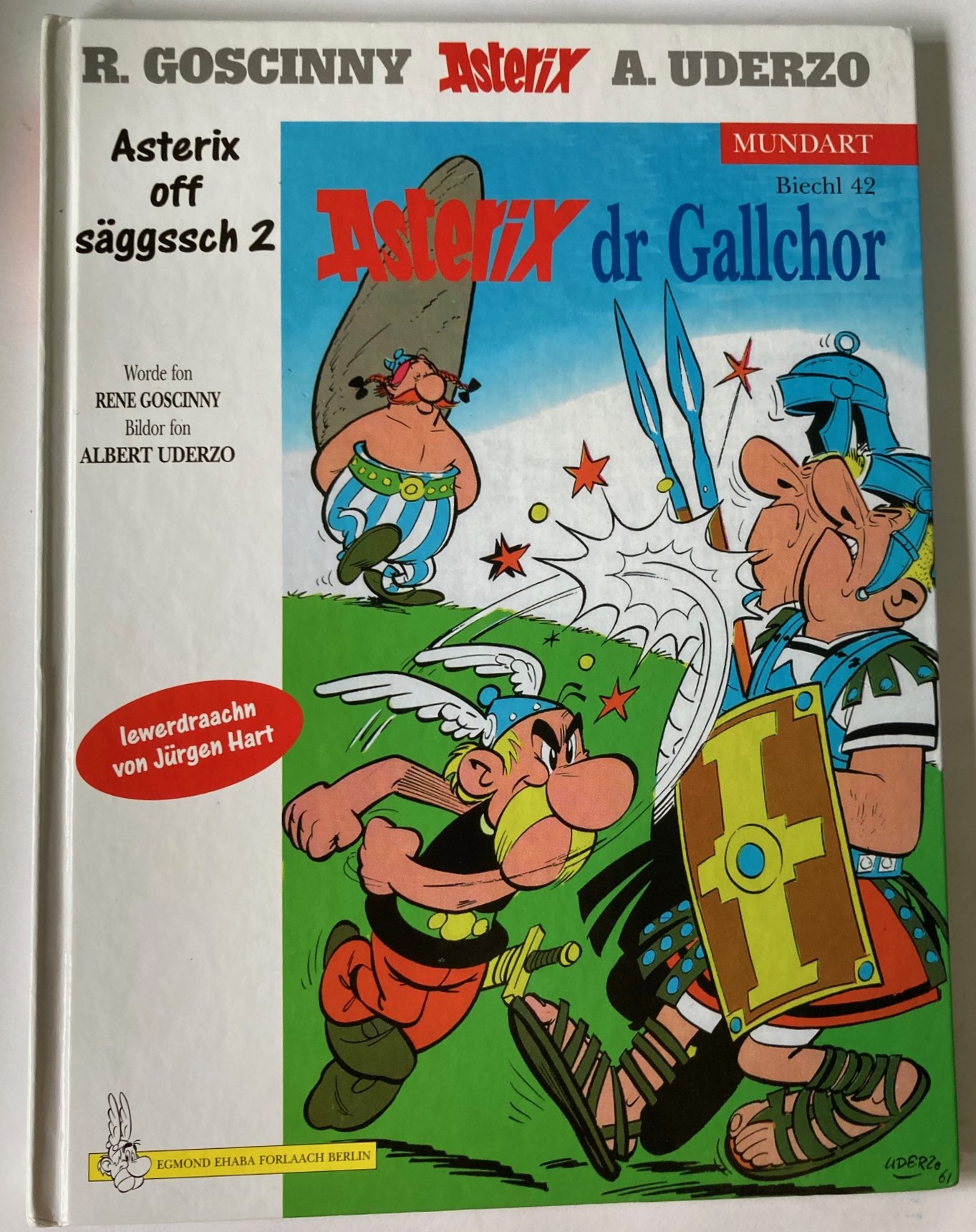 Goscinny, René/Uderzo, Albert  Asterix off säggssch 2: Asterix dr Gallchor (Biechl 42) 