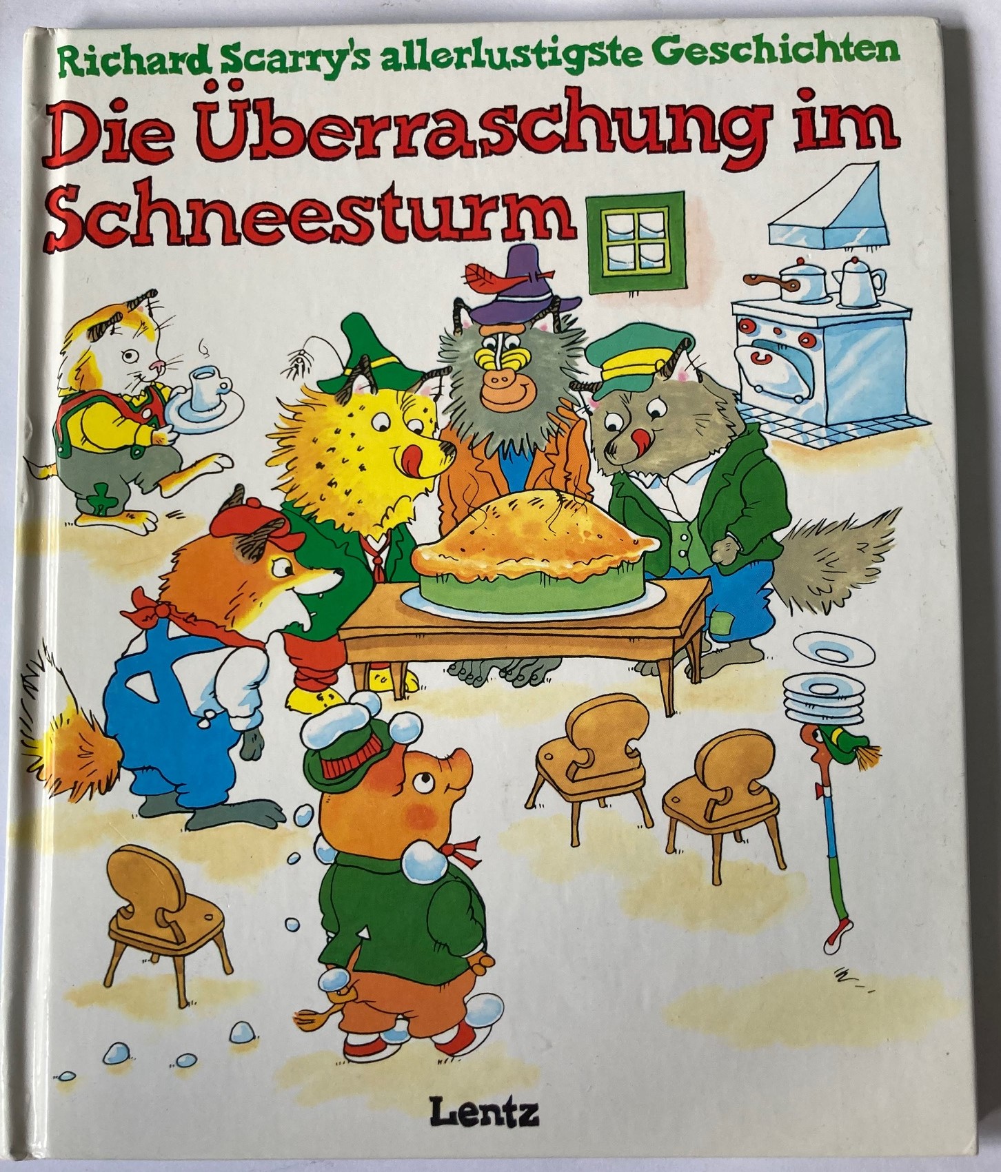 Scarry, Richard/Fleissner, Brigitte  Richard Scarry`s  allerlustigste Geschichten: Die Überraschung im Schneesturm 