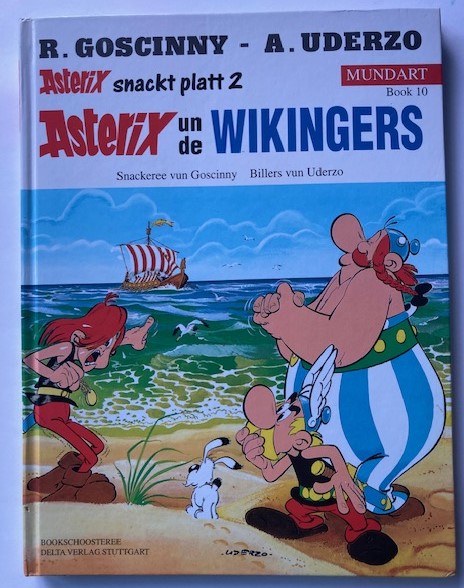 Goscinny, René/Uderzo, Albert  Asterix snackt platt 2: Asterix un de Wikingers (Book 10) 