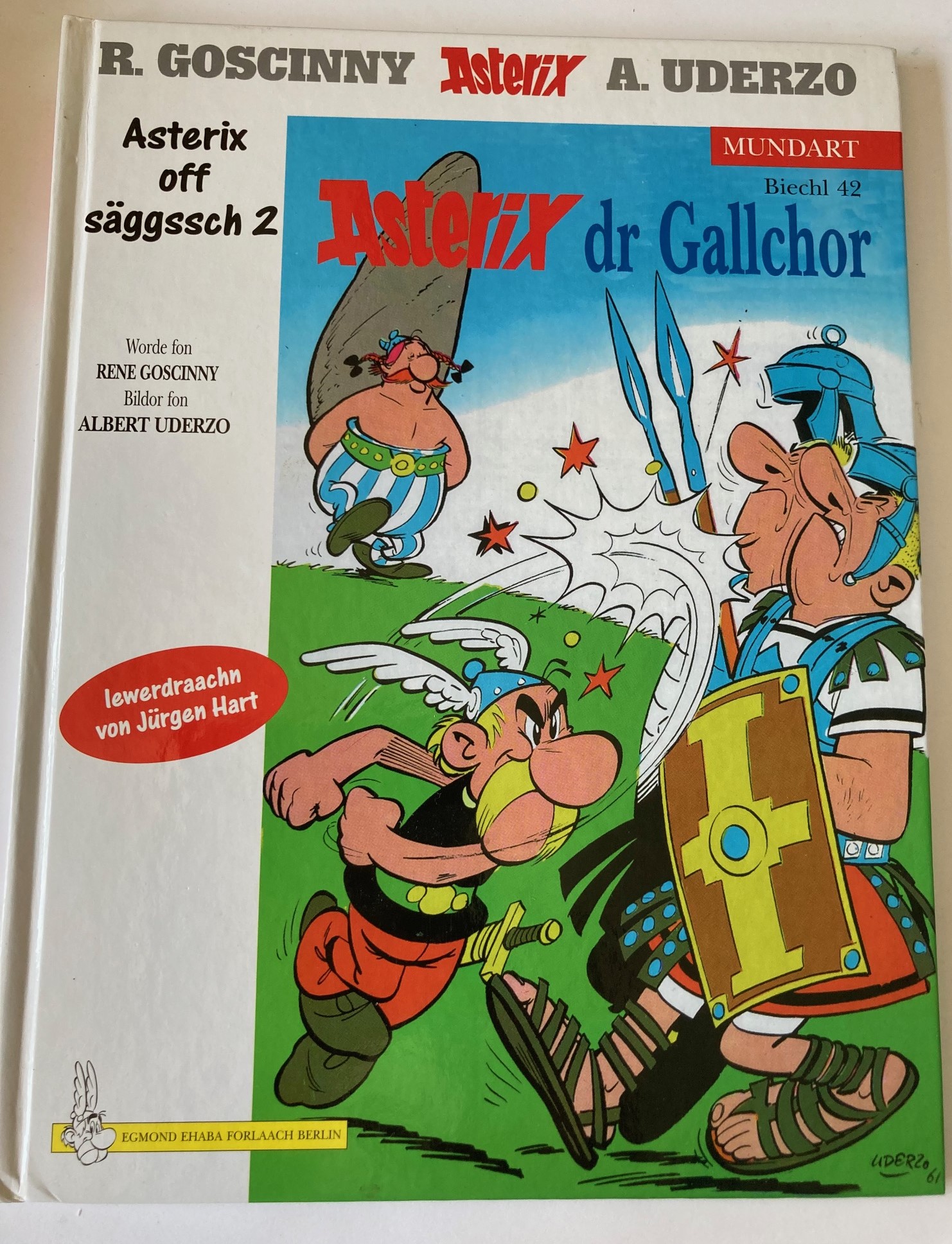 Goscinny, René; Uderzo, Albert  Asterix off säggssch 2: Asterix dr Gallchor (Biechl 42) 