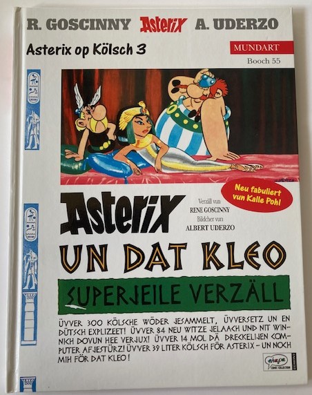 Goscinny, René/Uderzo, Albert  Asterix op Kölsch 3:  Asterix un dat Cleo  (Booch 55) 