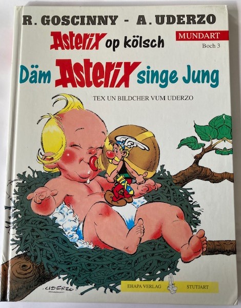 Goscinny, René/Uderzo, Albert  Asterix opkölsch: Däm Asterix singe Jung (Boch 3) 