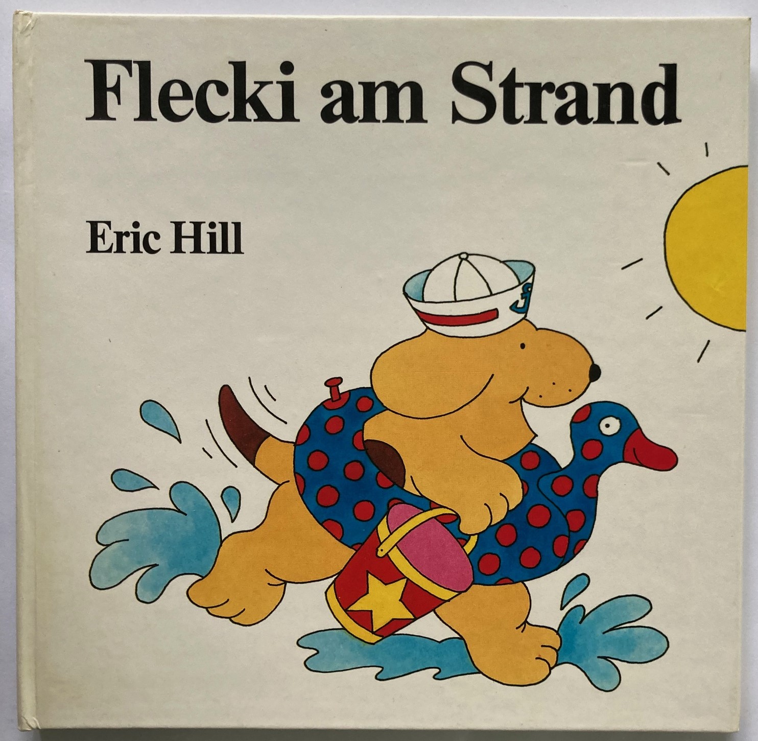 Eric Hill  Flecki am Strand 