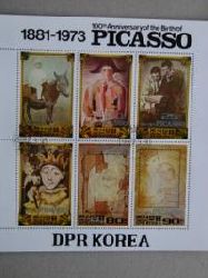   Motivblock 100th anniversary of the birth of PICASSO Korea 
