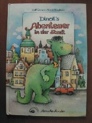 Krenzer, Rolf (Text)/Junghans, Klaus (Illustr.)  Dinoli`s Abenteuer in der Stadt 