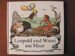 Feustel, Inge/Oelschlaeger, Erdmut (Illustr.)  Leopold und Winni am Meer. Zehn nachdenkliche Geschichten vom neugierigen Hund Leopold 